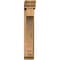 Ekena Millwork Imperial Traditional Rough Sawn Bracket w/ Offset Brace, Western Red Cedar, 6"W x 22"D x 34"H BKT0604X22X34IMP01RWR - alternate 4